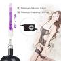 Electric Black Gun Machine Automatic Telescopic Powerful Adult Machine with 7Silicone Massagers