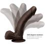 8 Inch Realistic Silicone Dildo with Strong Suction Cup for Sex Toys, LUV-SPOT Hands-Free Lifelike Penis Adult Sex Play for Women and Couples