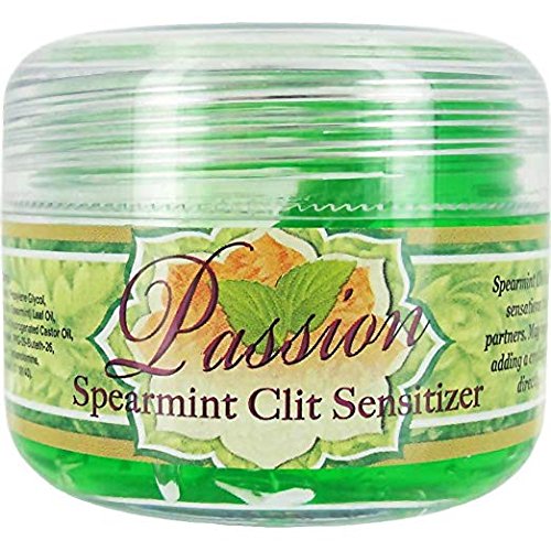 Passion [Spearmint] Clit Sensitizer Clitoral Enhancer Oral Sex: Size1.5 oz