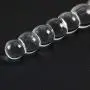 Shootmy Crystal Glass Hand Blown Massager Transparent Glass Bead Anal Beads Delight Sex Toy for Women