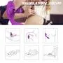 2019 Powerful Sucking Vibration Modes USB Rechargeable Handheld Multi-Speed Clǐtorals Suctǐon Toy, Powerful Clǐtorǐal Suckǐng for Women Waterproof G Spotter Toys,Purple