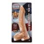 Nasswalk All American Whopper Curved Dong Waterproof, Flesh, 11 Inch