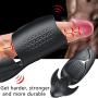 Studyset 10 Modes Penis Training Tool Male Masturbator Handheld Liquid Silicone Vibrating Masturbation Toys Waterproof Penis Stimulator