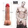 Vibrating Simulation Dicks Vibratòr Rabbit Vibration Powerful Suction Cup for Hands-Free Play