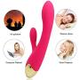Powerful Cordless Handheld Electric Massager, 10 Vibrations with Waterproof and USB Cable Rechargeable, Great Choice for Sports Recovery Relief Muscle Arm Aches Foot Neck Back