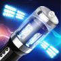 EnjoyFun- T-Shirt Mens Six Toys Rotating Telescopic 2-in-1 Hands Free Deep Throat Oral Cup Sǔckǐng Endless Pleasure Headphone Mode Massager Toys