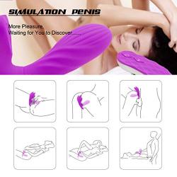 Six Toys for Couples Set Woman Wearable Six Toys for Woman Hands Free Rabbit Toy for Women for Sex with Butterfly Tshirt