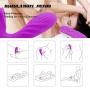Remote Control G-Spotter Wearable Vibrantor 10 Vibration Modes & Suking Function Silicone Waterproof USB Rechargeable for Women Couples(Purple)