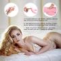 Expansion and Contraction Adjustable G Spot Rabbit Vibrator Intelligent Heated Magnetic Rechargeable Quiet Massager Dildo for Vagina Clitoris Stimulation -Sex Adult Toys for Women or Couples