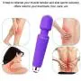 Aroprank Cordless Magic Wand Massager Vibrator, Handheld Wireless Waterproof Massage Stick for Relaxation and Muscle Recovery, Multi-Speed Patterns USB Rechargeable Electric Vibrating Silicone Wand Aroprank Cordless Magic Wand Massager Vibrator, Handheld Wireless Waterproof Massage Stick for Relaxation and Muscle Recovery, Multi-Speed Patterns USB Rechargeable Electric Vibrating Silicone Wand