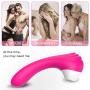Powerful Clitorial stimulating with 3 Suction Modes +8 Vibration Pattern stimulating Toy for Female,can USB Rechargeable Waterproof G Spots masseger for Women Suction 100% Secret Packing