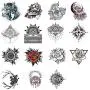Ooopsi 40 Pieces Black Henna Temporary Tattoo Stickers for Women Girls - Lace Indian Mehndi Body Tattoo Sticker for Adults for Arm Leg Hand Ooopsi 40 Pieces Black Henna Temporary Tattoo Stickers for Women Girls - Lace Indian Mehndi Body Tattoo Sticker for Adults for Arm Leg Hand