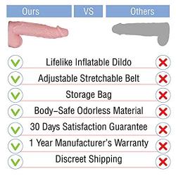 WL-Adjustment Séx Hárness for Men with Inflatable Pùmp Expandable Strapless by WL-Massage