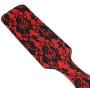 Leather Spanking Paddle - SMspade Lace Leather Spanking Toy for Sex, Red