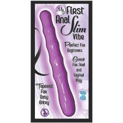 Nasstoys Easy Entry Waterproof Tapered Beginners First Choice Slim Anal Vibe, Purple