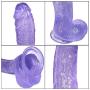NIANTONG Secret Package Lifelike Dillos Realistic 12.04 inch for Women Body Massage Wand - Safe Material PVC - Suction Cup MD-ZK8011 (Color : Flesh)