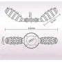 Sexbaby Vibrating Penis Ring, Super Stretch Double Vibrator Cock Ring with Stimulating Texture Sexbaby Vibrating Penis Ring, Super Stretch Double Vibrator Cock Ring with Stimulating Texture