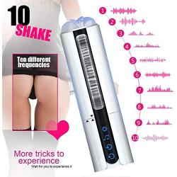 Zytyeu Massage Toy 10 Modes Realistic Soft Vág-ina Aircr-AFT Auto Suck Vib-Ráting Masturbá-tor Cup Rotáting Sùcking Pump Másturb-ation Device Male Tshirt Massager Massage Toy