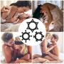 laise vie Silicone Penis Ring Set, Waterproof Soft Stretchy Cock Rings Pack of 3 Seamless Different Size Male Rings Adult Toys for Couples Sex Toys for Orgasm