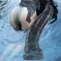 Sexbaby Realistic Animal Dildo Oversized Elephant Penis Female Masturbator Vaginal Massage for Women (Black)
