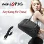 miniPIG 7x &quotinnovative&quot Premium Multi-speed Wand Hand-held Electric Love Wand, Wireless, Powerful, for Muscle Relaxation, Sensation and Recovery, Water Proof, Top Quality Silicone