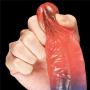 Exclusive Multi Colour Clear Dildo Realistic Anal Dildo, G spot Strap on Dildo with Strong Suction Cup