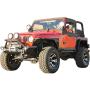 Paramount Restyling 51-0043 Black Corner Guard (Jeep Wrangler TJ)