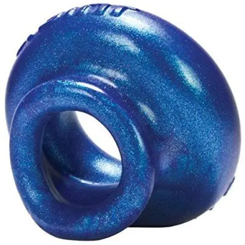 Oxballs Juicy Silicone Cockring, Blue, 171 Gram Oxballs Juicy Silicone Cockring, Blue, 171 Gram