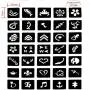 Airbrush Tattoo Stencil Kit Durable Body-Painting Alphabet Temporary Tattoo Template Body Art Drawing Stencil for Henna Tattoos,Body Glitter Tattoos,Face Painting (118pcs/pack) Airbrush Tattoo Stencil Kit Durable Body-Painting Alphabet Temporary Tattoo Template Body Art Drawing Stencil for Henna Tattoos,Body Glitter Tattoos,Face Painting (118pcs/pack)