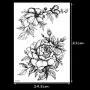 pengxiaomei 9 pcs Flowers Temporary Tattoos, Waterproof Sexy Temporary Tattoos Fake Body Art Arm Sketch Tattoo Stickers For Girls Shoulder Arm Leaf Tatoo Adults Beauty pengxiaomei 9 pcs Flowers Temporary Tattoos, Waterproof Sexy Temporary Tattoos Fake Body Art Arm Sketch Tattoo Stickers For Girls Shoulder Arm Leaf Tatoo Adults Beauty