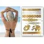 Terra Tattoos Temporary Henna Metallic Tattoos - Over 75 Mandala Tattoos (Gold) Terra Tattoos Temporary Henna Metallic Tattoos - Over 75 Mandala Tattoos (Gold)