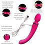Cordless Wand Massager Rechargeable with 10 Speed, Handheld Body Massage Waterproof, Suitable for Back Shoulder Muscle Aches