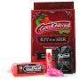 Doc Johnson GoodHead - Kit for Her - 4 Piece Kit of Oral Sex Enhancers - Tingling Mints, Lip Balm, Oral Delight Gel, Vibrating Tounge Ring - Strawberry