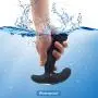 Male Prostate Anal Vibrators Unisex Massager with 12 Stimulation Patterns and 2 Powerful Motors, SXOVO Wireless Remote Vibrating G-spot Waterproof Smooth Silicone Sex Toy for Men, Women and Couples
