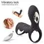 Strong Vibration Delay Ring Silicone Massage Ring Wireless Remote Control Strong Vibration Delay Ring Silicone Massage Ring Wireless Remote Control