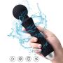 [Upgrade] Personal Wand Massager - Powerful Cordless Handheld Massage, Therapeutic Rechargeable Mini Waterproof Travel Massager As Gift for Women and Girls
