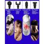 Deep Tissue Muscle Massage Gun Professional Handheld Deep Tissue Muscle Massager for Full Body Muscle Recovery and Pain Relief with Carry case