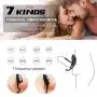 Double Motor Siliocne Male Durable in Use Relaxing Six Toys for Men Mans Vibranting Wireless Remote Control Toys for Man and Couple Vibrant Ríng T-Shirt