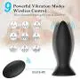 Anal Plug Male Prostate Massager Vibrating Butt Plug 3Pcs Training Kit 9 Vibration Modes with Remote Control Anal Vibrator Sex Toys with Suction Cup Base for Male, Female and Beginner Anal Plug Male Prostate Massager Vibrating Butt Plug 3Pcs Training Kit 9 Vibration Modes with Remote Control Anal Vibrator Sex Toys with Suction Cup Base for Male, Female and Beginner