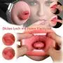 Voice Interactive 8 Vibration 100% Medical Grade Premium for Men Silicone Warm Mugs -Trainer Sleeves