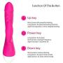 Heating Body Massager For Women, 10 Speed Modes, Waterproof Thrusting Handheld Massage Wand, Wireless USB Rechargeable Rabbit Toy For Adult Female, 8 Inch