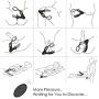 Perfect Size Men Toys Amal Stimulator Waterproof Prōstate Vibrartor Silicone Massaging Device with Multi Pattens&speeds T Shirt