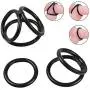 Cob Silicone Cock Ring Set Erection Enhancing Penis Ring Set Cob Silicone Cock Ring Set Erection Enhancing Penis Ring Set