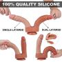 Wushuangyu 8.46 Inches Double Sided Ended Headed Penetration for Lèsbǐans Toys - Vibrant Toy