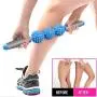 YEEYOUNG Yoga Massage Roller Stick Pressure Point Massager-Back Massage Roller Muscle Roller for Muscle Exercise Massage Roller 16 3 Balls Blue