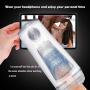 Sexy Toystory for Man Pocket Pussey, Male Masturbrator Cup Fully Automatic Masturbation Cup with 10 Powerful Thrusting Modes Realistic Textured Six Dolls for Men Lifelike Masturbation, Tshirt