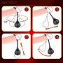 Taroi Male Physical Peňis Weights Silicone Ball Stretching Extender Exercise Gravity Ring Toys for Men