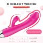 Family Health Sports Wireless Waterproof Massager, Skin Friendly Silicone 30 Silent rǎbbít Víbrátór Modes and USB Charging