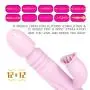 Wushuangyu Realistic Silicone Female Vibrant Toys with 12 Frequency Telescopic and 12 Kinds of Tongue Licking Rechargeable - Vibrant Toy Wushuangyu Realistic Silicone Female Vibrant Toys with 12 Frequency Telescopic and 12 Kinds of Tongue Licking Rechargeable - Vibrant Toy