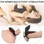 Vibrating Penis Ring, Enlove, Silicone Dual Cock Ring with 10M Remote Control 10 Vibrations for Male Enhancing Erection and Female Clitoral Orgasm, Clitoral Rabbit Vibrator Adults Sex Toys for Couples